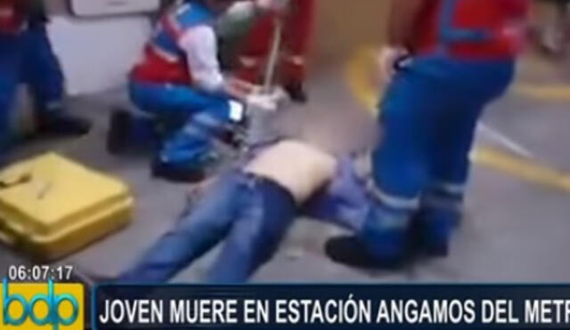 Joven fallece en estación del Metro de Lima y familia denuncia negligencia