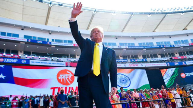 Donald Trump en India