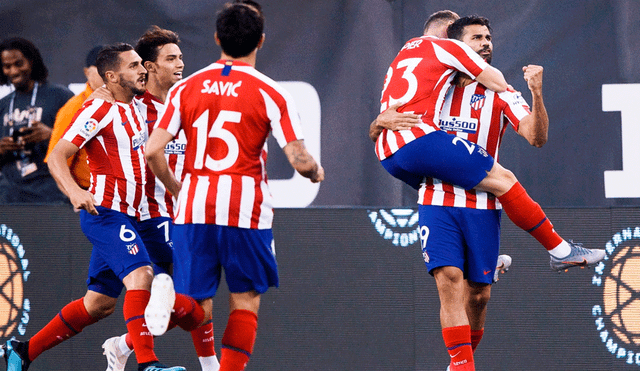 Atlético de Madrid goleó 7-3 al Real Madrid por la International Champions Cup 2019. | Foto: EFE