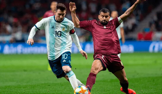 Argentina, con el regreso de Messi, cayó 1-3 frente a Venezuela por fecha FIFA 2019 [RESUMEN]