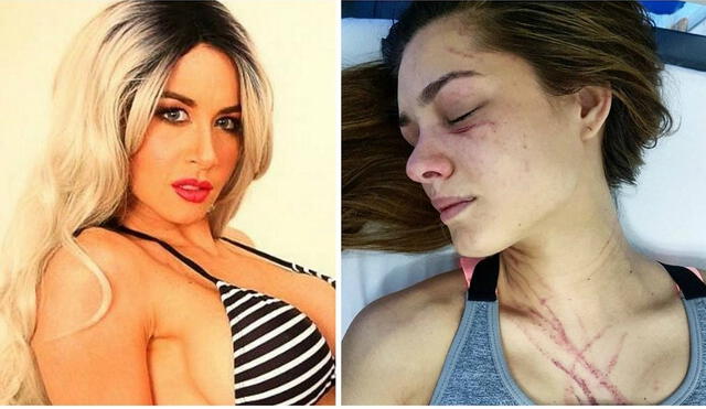 Instagram: violenta pelea de modelo y exreina, a golpes y rasguños, en baño de gimnasio [VIDEO]