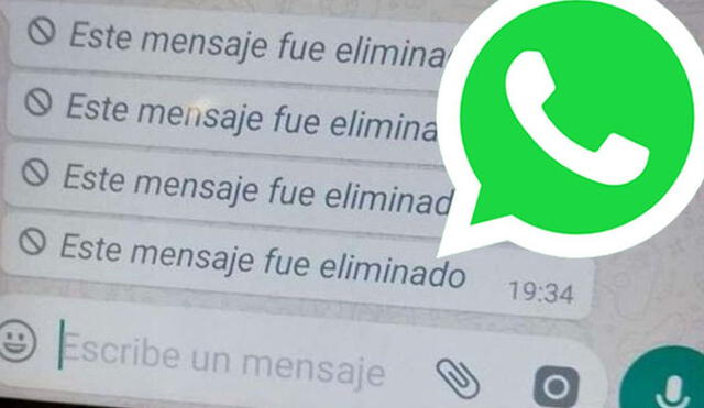 Truco de WhatsApp para saber qué decía el mensaje que envió tu amigo. Foto: composición LR