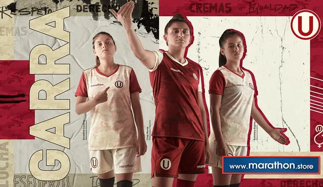 El uniforme de Universitario Femenino será diferente al del equipo masculino. Foto: Prensa Universitario