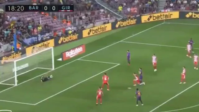 Barcelona vs Girona: mira el genial tanto de Lionel Messi para el 1-0 parcial [VIDEO]
