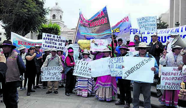 Propietarios de Tambomayo amenazan con bloquear vías  de acceso a mina en Tapay