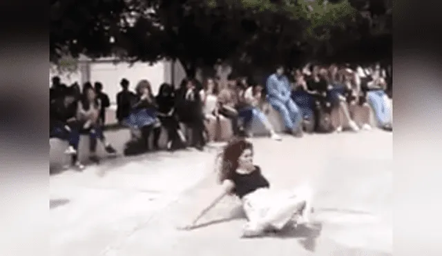 Facebook viral: estudiante baila en modo protesta y arremete contra el acoso sexual [VIDEO] 