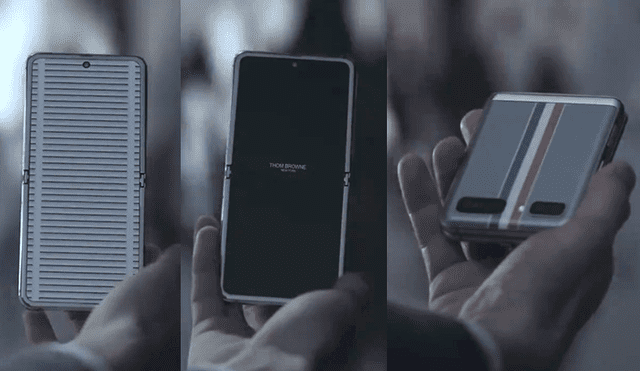 Un nuevo video publicitario del Samsung Galaxy Z Flip revela una edición especial en colaboración con Thom Browne.