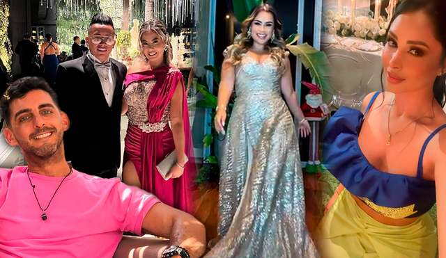Javier Rojo opinó sobre los outfit que usaron en la boda de Brunella Horna y Richard Acuña. Foto: composición LR/ captura de Instagram/ @javierrojo/Facebook