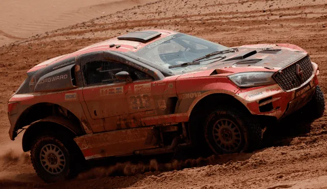 Dakar 2018: Nicolás Fuchs ingresó al top 10 del rally en coches