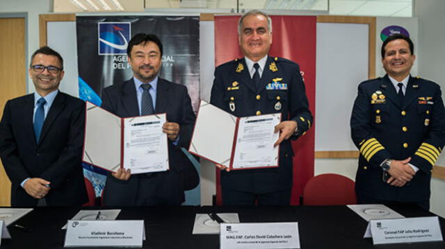 UTP y la Agencia Espacial del Perú firman acuerdo de cooperación