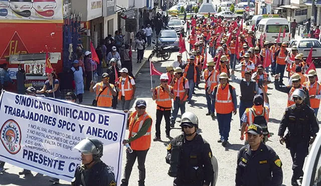Trabajadores de Southern se plegarán a huelga