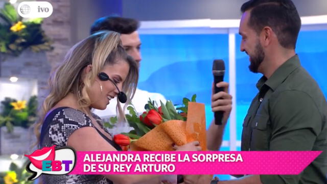 Alejandra Baigorria se emociona hasta las lágrimas con sorpresa de su novio