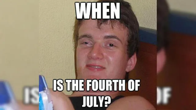 MEMES 4 DE JULIO | ¿Cuándo es 4 de julio?