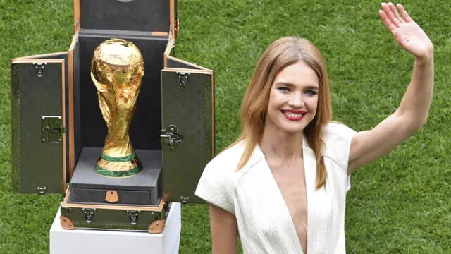 Natalia Vodianova, la diosa rusa que presentó la Copa del Mundo [FOTOS]