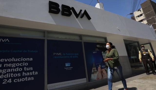 El BBVA resalta la seguridad que brinda su nueva tarjeta de crédito: Foto: La República-Jorge Cerdán Campos.