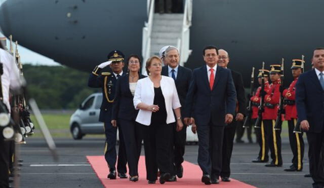 Michelle Bachelet llegó al Perú para el Primer Gabinete Binacional [VIDEO]