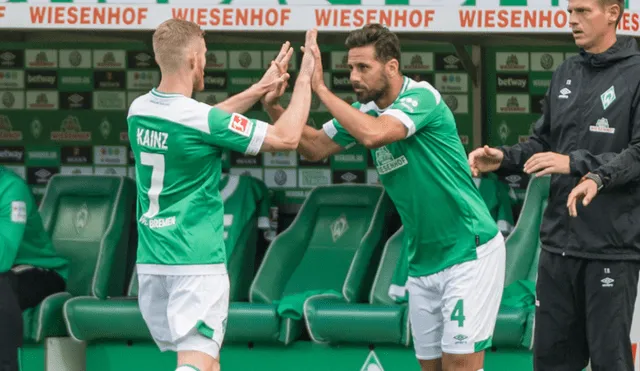 Werder Bremen: Claudio Pizarro marcó un doblete y dio una asistencia en amistoso