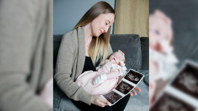 Mujer ocultó su embarazo “por miedo a perder a su bebé” tras sufrir seis abortos [FOTOS]