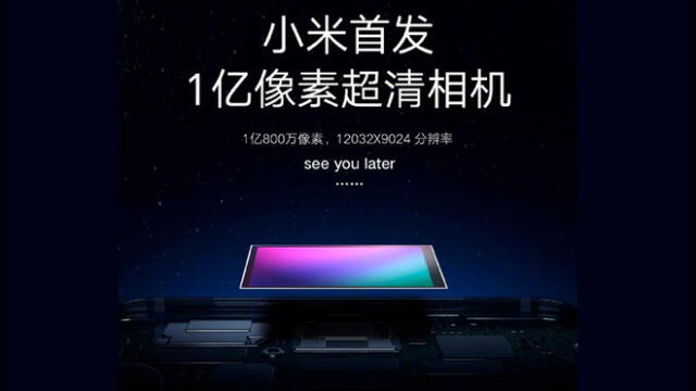 Xiaomi CC9 Pro con cámara de 108 megapíxeles.