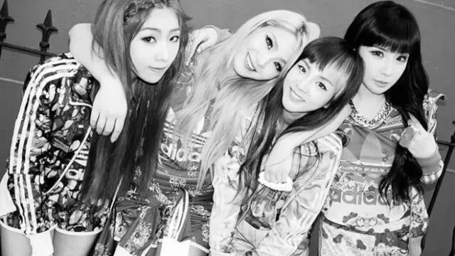 2NE1 se separó en enero del 2017. Imagen perteneciente a su último MV "GOODBYE".