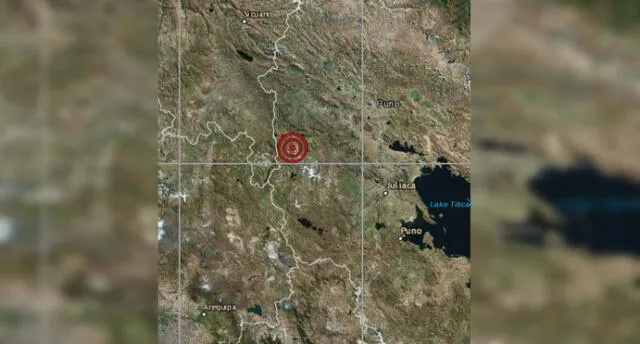 Puno: Dos nuevos temblores remecen el distrito de Ocuviri en la provincia de Lampa 