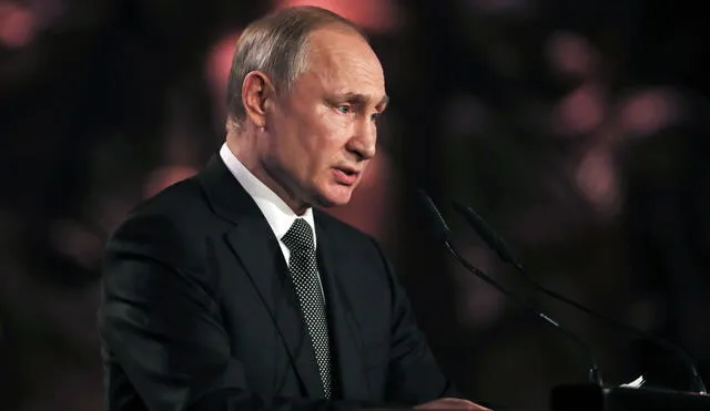 Putin afirma que, mientras sea presidente, no habrá matrimonio homosexual en Rusia. Foto: AFP.