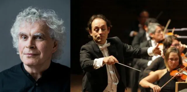 Fernando Valcárcel, director de la Sinfónica Nacional, conocerá a Sir Simon Rattle 