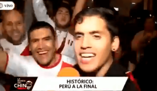 Facebook viral: roban celular a hincha que celebraba triunfo de Perú contra Chile y este reacciona así