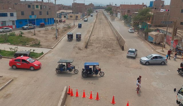 Un tramo de la avenida Chiclayo quedó sin desperdicios. Foto: MDJLO