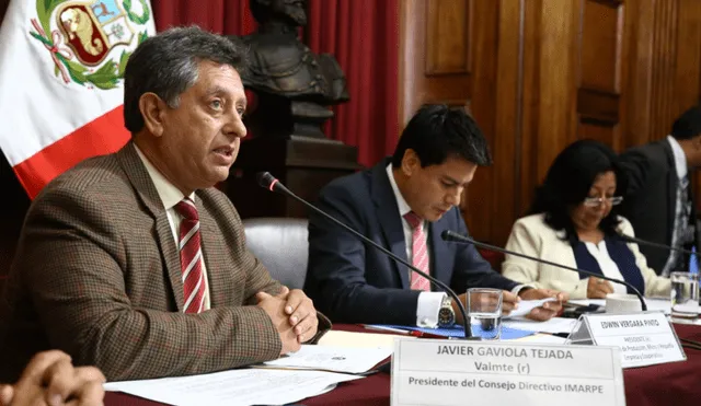 Javier Gaviola Tejada, concluyó que la ex presidenta ejecutiva del Instituto Nacional de Calidad (INACAL), Rocío Barrios Alvarado, no tuvo responsabilidad