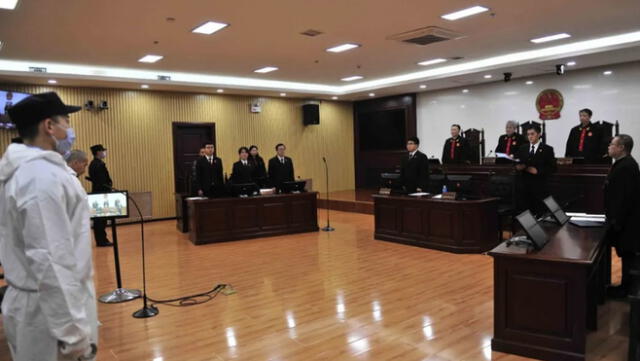 Foto: Captura Intermediate People's Court of Harbin