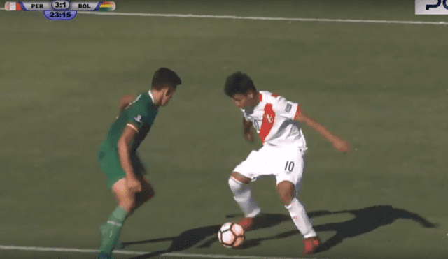 La jugada de la selección peruana Sub-15 que sorprende a prensa argentina [VIDEO]