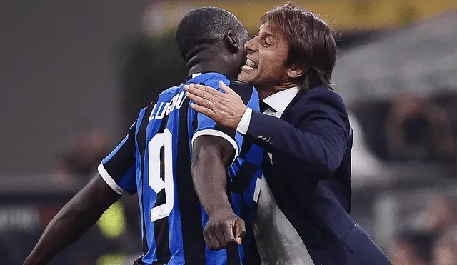 Romelu Lukaku fue la figura del Inter de Milan. (Créditos: AFP)