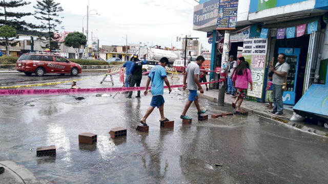 Insalubre. Colapso de desagües en Tacna preocupa a la población por daños a la salud.