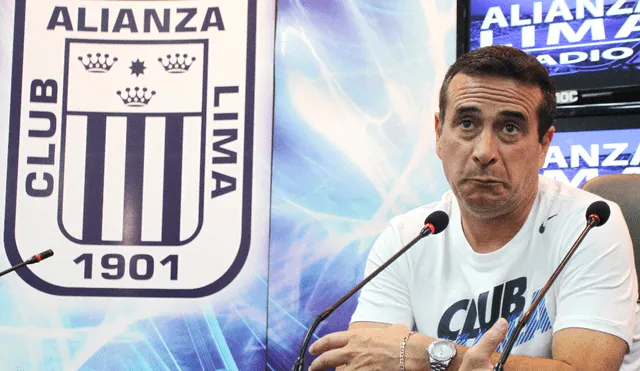 Guillermo Sanguinetti fue entrenador de Alianza Lima durante las temporadas 2014 y 2015. | Foto: GLR