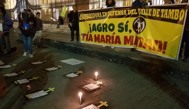 Recuerdan a fallecidos de Tía María