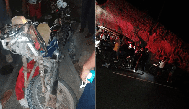 Motociclista muerte en Piura.