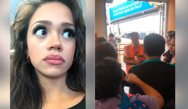 Mayra Goñi indignada con el trato de Peruvian luego de cancelar su vuelo [VIDEOS]