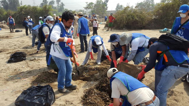 Cajamarquilla: Ministerio del Ambiente encabeza limpieza en zonas afectadas por huaicos