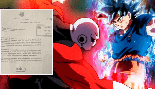 Dragon Ball Super 130: Emisión pública de capítulo fue cancelada por carta de Embajada de Japón