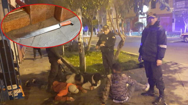 Adolescentes atacaron con machete discoteca en Arequipa