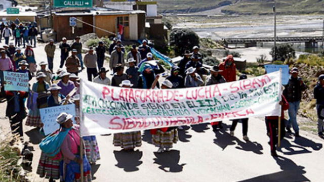 Arequipa: Convocan paro en Caylloma para este miércoles 22 