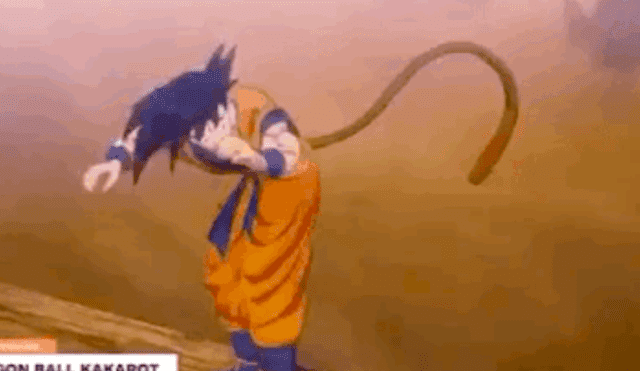 Dragon Ball Z Kakarot revela por qué Goku tiene cola de adulto.