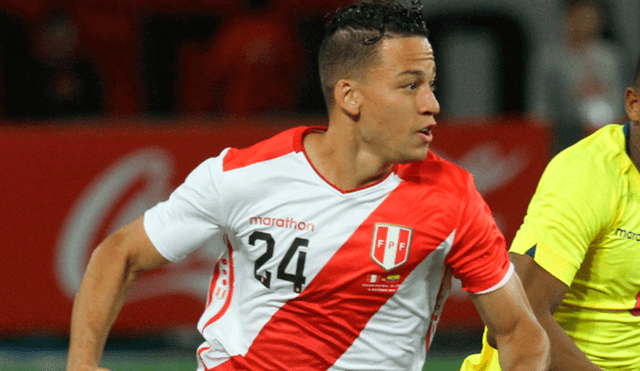 Cristian Benavente lamenta no haber anotado por Perú en amistoso con Colombia.