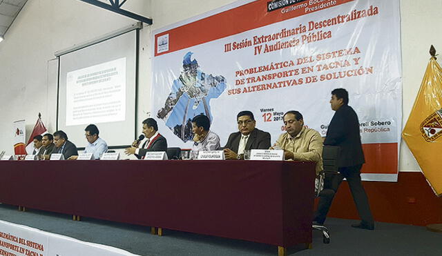 Transportistas de Tacna rechazan proyecto de ley para las Afocat