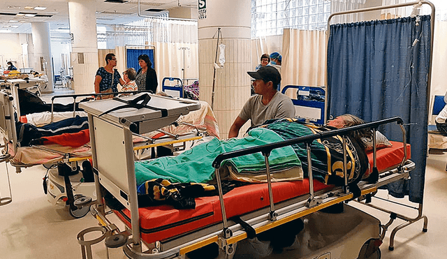 Hacinamiento y deplorables condiciones en hospital Heysen
