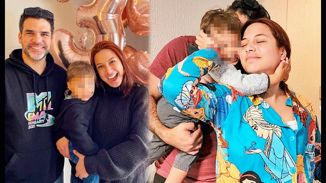 Natalia Salas dijo que se siente apenada por no estar al 100% con su hijo. Foto: composición LR/Natalia Salas/Instagram