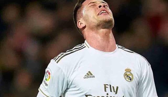 El delantero no ha tenido muchas oportunidades de jugar en el Real Madrid. Foto: AFP.