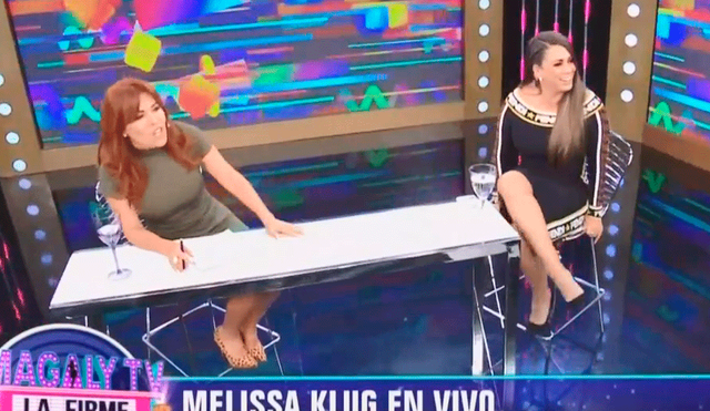 Melissa Klug  responde si está en relación con Coto Hernández [VIDEO]