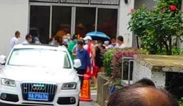 Zhang Mouwan, enfermera del Union Hospital de Wuhan, murió tras "caer" desde edificio médico. Foto: Twitter.